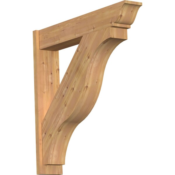 Ekena Millwork Funston Traditional Smooth Outlooker, Western Red Cedar, 7 1/2"W x 40"D x 40"H OUT08X40X40FST01SWR - main